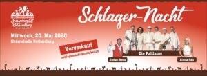 Vorverkauf für Schlager-Nacht startet