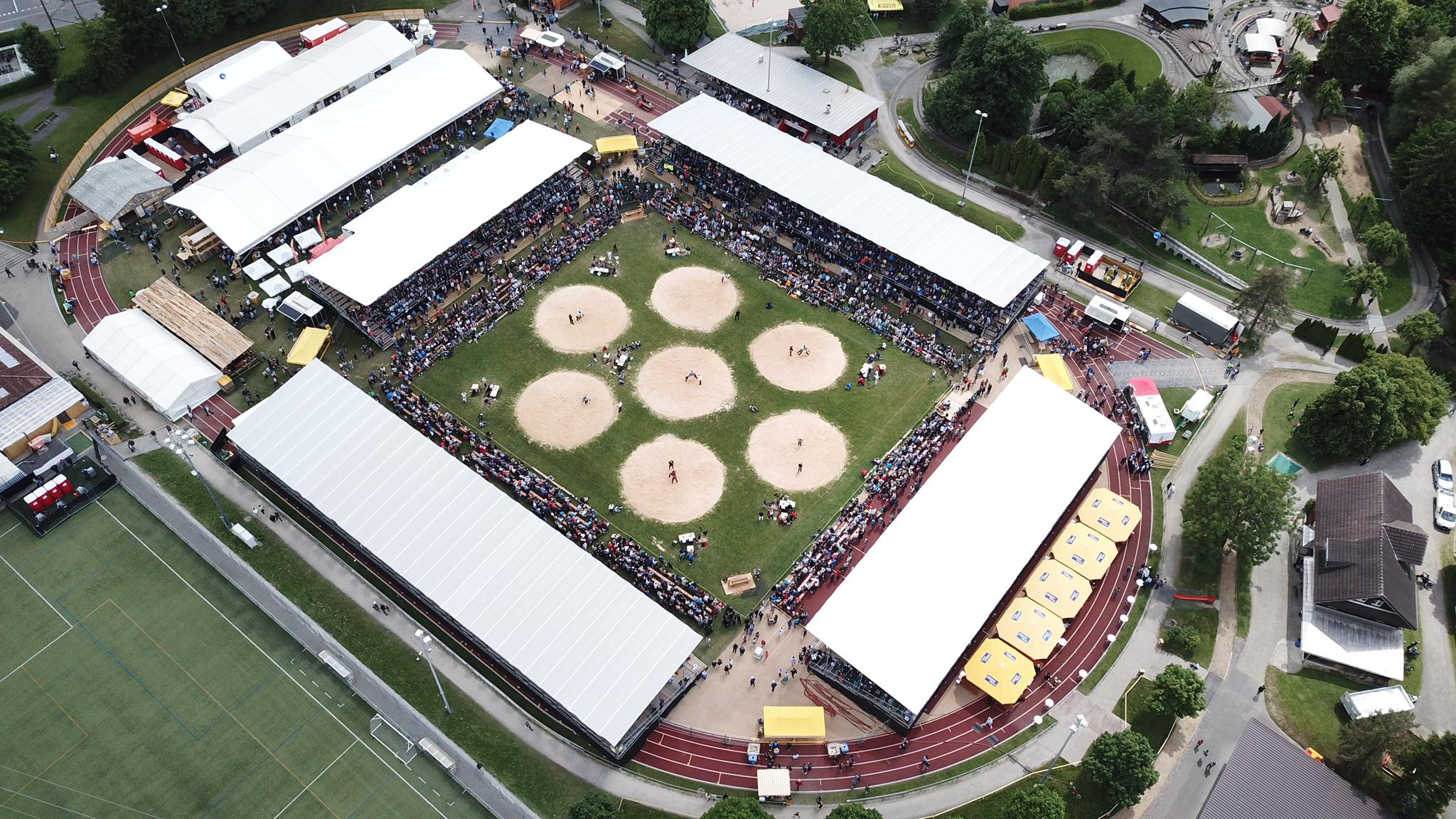 You are currently viewing Erfolgreiches 102. Luzerner Kantonales Schwingfest in Rothenburg mit über 33‘000 Zuschauern während der gesamten Schwingfest-Woche